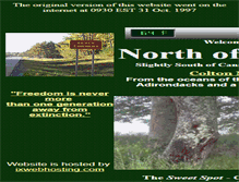 Tablet Screenshot of northofseveycorners.com